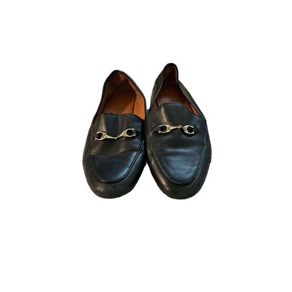 Coach Leather Haley Loafer in Black - Picture 9 of 14